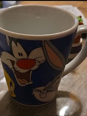 Warner Bros. Looney Tunes Navy Blue Character Mug